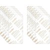 Kailo Patch Adhesives - Double-Sided Adhesives for use with The Kailo Patch - Attach one Side to The Patch, The Other to Your Skin - Soft, Sensitive, Repositionable - Pack of 10