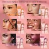 Nekoogirl Liquid Blush, Cream Blush for Cheeks, Matte Natural Blush, Lightweight, long-lasting, highly pigmented formula blushes for women. (#04, 25ml)
