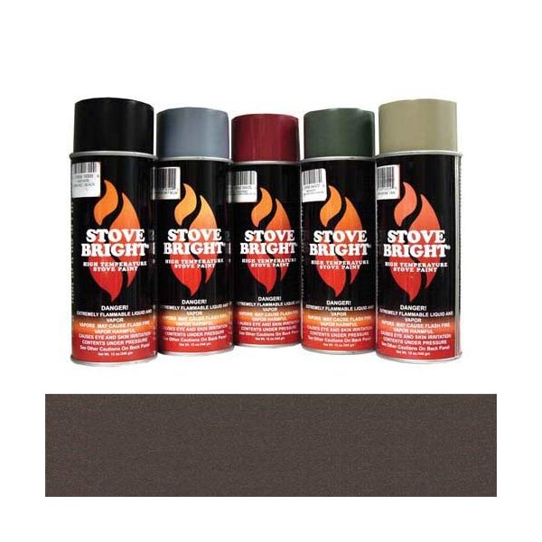 Forrest Paint 6311 F 1200 Wood Stove High Temp Paint - Honey Glo
