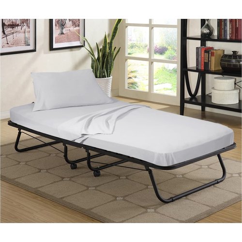 Jersey Knit 3 Pc. Cot Size Camp Sheet Set (Twin Size 39"X75", Navy)