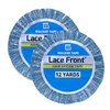 Double Sided Lace Front Tape - Long Bonding Hold for Wigs and Hair Extensions - Good Strong Flexible Grip - Safe and Easy to Use - 3/4" x 12 Yards (2 Pack)