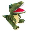 Cute Dinosaur Hand Puppet Funny Plush Stuffed Animal Toy Adults Toddler Huggable Dinosaur Plushies Pretend Play Doll Storytelling Interactive Puppet Toys Xmas Birthday Party Supplies Gift for Kids