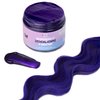 INH Semi Permanent Hair Color Amethyst, Color Depositing Conditioner, Temporary Hair Dye, Tint Conditioning Hair Mask, Safe, Purple Hair Dye - 6oz