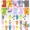 BILLMOSS Valentines Day Gifts for Kids - 20 Pack Valentines Cards with Finger Puppets Plush Animal Toys for Kids School Gift Exchange Classroom School Gift Exchange Prize Rewards Party Favors