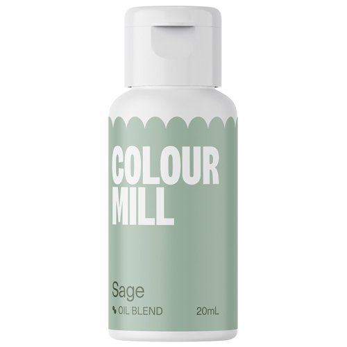 Colour Mill Oil-Based Food Coloring, 20 Milliliters Sage