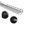 (2 pcs) Stainless Steel Hair Combs Anti Static Styling Comb Hairdressing Barbers Combs