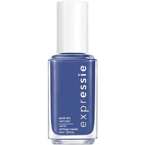 Essie expressie, Quick-Dry Nail Polish, 8-Free Vegan, Iris Blue, Lose The Snooze, 0.33 fl oz