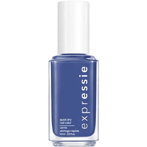 Essie expressie, Quick-Dry Nail Polish, 8-Free Vegan, Iris Blue, Lose The Snooze, 0.33 fl oz
