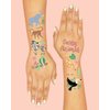 xo, Fetti Jungle Temporary Tattoos - 36 styles | Elephant Arts + Craft, Wild Animal Birthday Party Supplies, Giraffe Safari Baby Shower, Tiger