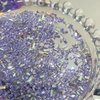 50pcs Light Purple Zircon Flatback Rhinestones for Nails Mini Nail Rhinestones for Nail Art Supplies 2-4mm Rhinestone Nail Gems Multi-shapes Nail Diamonds Nail Crystals 3D Nail Charms Nail Accessories