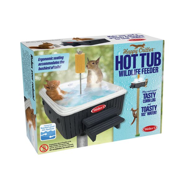Prank-O Gift Box, Squirrel Hot Tub, Gag Gift Box for The Holidays, Empty Box to Wrap Presents, Secret Santa and White Elephant Gag Gifts, Gag Gift Boxes for Christmas