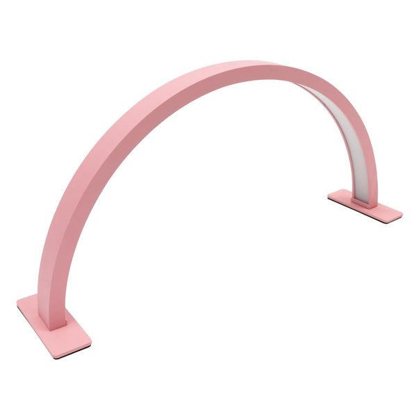 Oiveinya Half Moon Light for Nail Desk,Led Nail Tech Lamp Light with Adjust Brightness 3000K‑6000K Lash Light for Eyelash Extensions, Tattoo, Eyebrows, Facial