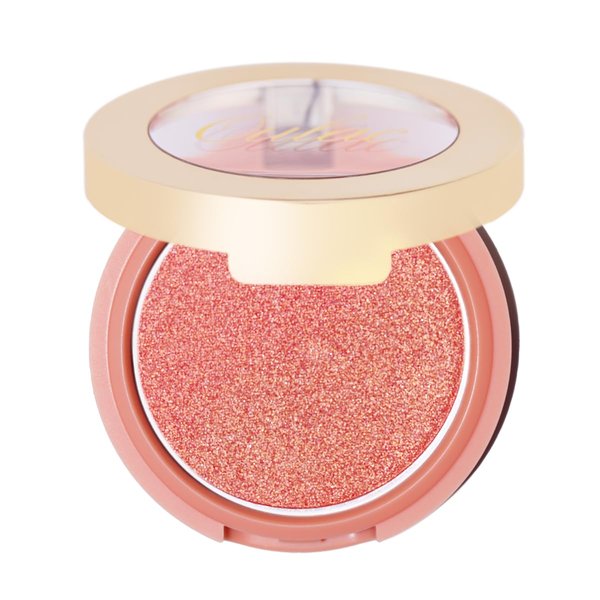 Oulac Luminous Blush Makeup Glow Coral Gold|Powdery Blush Highlighter Cheek| Pigmented&Blendable | Shape & Highlight Face| Vegan & Cruelty-Free| 4.8g F03 Sweet Date