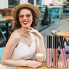 Nicgou 12 Color Cream Lip Gloss, 12 Colors Cream Texture Lipstick Waterproof, Long-Lasting Moisturizing Velvet Lip Gloss，Waterproof Lip Gloss Moisturising Liquid Lipstick(#3#5#12，3pcs)
