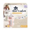 Tommee Tippee Closer to Nature Antii-Colic Baby Bottle, 9OZ Slow-Flow Breast-Like Nipple, Pack of 2, Pink
