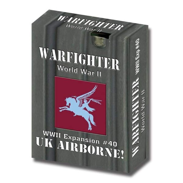 DVG: Expansion Kit #40, UK Airborne Forces, for Warfighter WWII Solitaire Boardgame