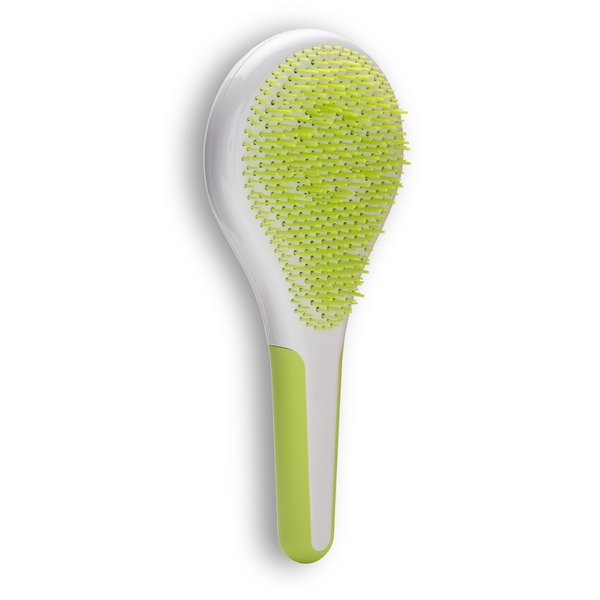 Michel Mercier Spa Brush - Detangling Hair Brush for Wet or Dry Hair, Shower Detangling Hair Brush For Women, Men (Regular Hair - Green)