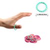 ELIHAIR Kids Baby Hair Ties for Girls Ponytail Holder Hair Elastics Bands 3cm for Child Toddler Curly Hair(Mix 200pcs Diamond Queen)
