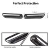 JWWY for Challenger Hood Air Conditioner Air Outlet Trim for 2009-2014 Dodge Challenger Accessories, ABS Carbon Fiber 2pcs