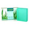 Vaadi Herbals Vetiver Soap (Royal Indian Khus Bar Soap) with Olive and Soybean Oil - Handmade Herbal Soap with 100% Pure Essential Oils - ALL Natural - Each 2.65 Ounces - Pack of 6 (16 Oz)