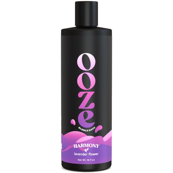 OOZE Lavender Bubble Bath for Women (473ml) - Bath Bubbles for Relaxing, Calming & Soothing - Self-Care & Wellness - Zero Parabens, Cruelty-Free, Made in The USA