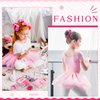 Clysee 60 Pcs Ballerina Party Favors Include Dance Makeup Bag Dance Charm Bracelets Hair Ties Ballet Keychains Elastic Scrunchies Dance Party Supplies Dance Team Gifts for Dancers Girls Teachers