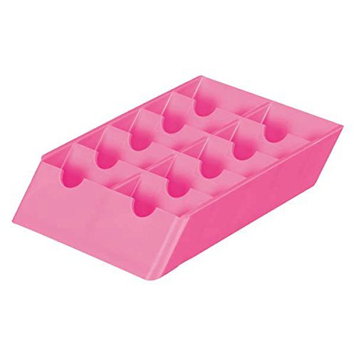 Fits Andis, Oster, Wahl, PediPaws etc Blade Racks for Groomer Barber Stylist - Store Protect Clipper & Trimmer Blades(2 Blade Racks Black)