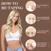 GOO GOO Blonde Hair Extensions Tape in 24 Inch Balayage Ash Blonde to Golden Blonde and Platinum Blonde Natural Remy Hair Straight Long Tape in Hair Extensions 20pcs 50g