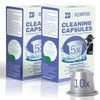 KLEANPERK 10 Pack Cleaning Pods Compatible with Nespresso Original Machines I Cleaning Kit for Better Tasting Coffee I Coffee Machine Cleaner I Easy and Safe to Use