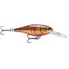 Rapala Shad Rap 05 Fishing lure, 2-Inch, Dark Brown Crawdad