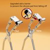Silicone Eyelash Curler with Refill Pads 17IF No Pinching Mini Lash Curler for Dramatic Lash Look and Fits All Eyelash Shapes