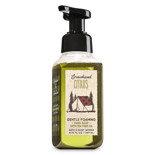 Bath Body Snowkissed Citrus Gentle Foaming Hand Soap - 8.75 Fl Oz - Scented with Natural Essential Oils