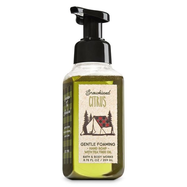 Bath Body Snowkissed Citrus Gentle Foaming Hand Soap - 8.75 Fl Oz - Scented with Natural Essential Oils