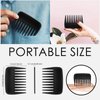 6 Piecess Palm Combs Pocket Mini Brush Palm Hair Brush Wide Tooth Detangling Combs Pocket Travel Combs for Men Women Curly hair