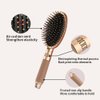 APOFUN 3 Pieces Hair Brush Comb Set Paddle Brush Detangle Hair Brush for Men and Women Wet, Dry, Curly and Straight Hair