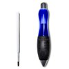 lyforx 𝟯 𝗼𝘇 Fat 𝐇𝐞𝐚𝐯𝐲 𝐖𝐞𝐢𝐠𝐡𝐭𝐞𝐝 Pens for Arthritis Hands, Parkinson's, Carpal Tunnel, Hand Tremors Wide Grip, Thick Barrel, Easy to Hold Blue