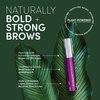 Fitglow Beauty - Natural Plant Protein Brow Gel | Vegan, Woman-Owned Clean Beauty (Medium Brown)