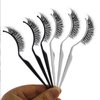 False Eyelashes Display Stick, 6 Pcs 3D Eyelash Extension Try On Sticks False Eyelashes Display Stick Holder Applicator Tool Plant Eyelash Applicator Stick