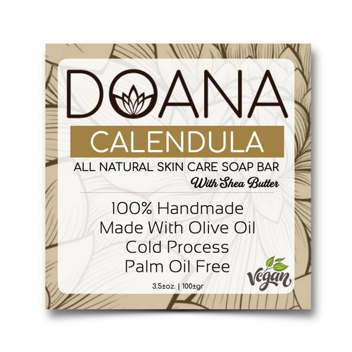 Rice Soap Bar - Now with SHEA BUTTER - Vegan With Olive Oil and Coconut Oil, Palm Oil Free, Moisturizing, Brightening Bath Wash for All Skin (Pack of 1)