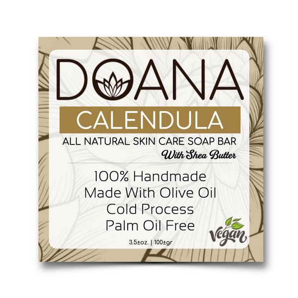 Rice Soap Bar - Now with SHEA BUTTER - Vegan With Olive Oil and Coconut Oil, Palm Oil Free, Moisturizing, Brightening Bath Wash for All Skin (Pack of 1)