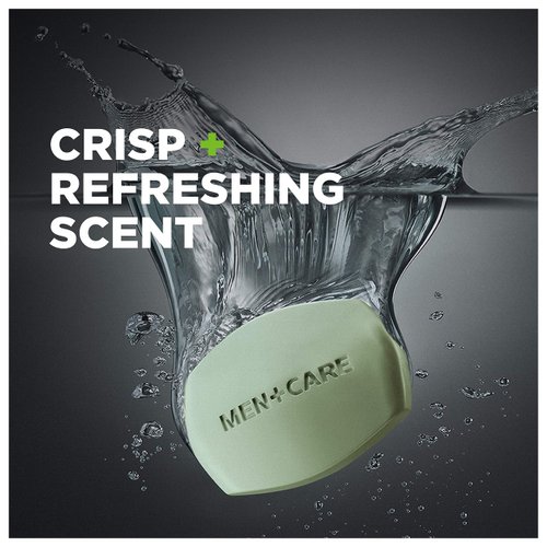 Dove Men+Care Bar 3 in 1 Cleanser for Body, Face, and Shaving to Clean and Hydrate Skin Extra Fresh More Moisturizing Than Bar Soap 3.75 oz, 6 Bars