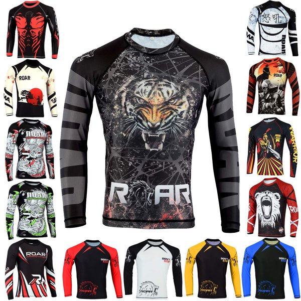 BJJ Rash Guard (Dragon, Small)