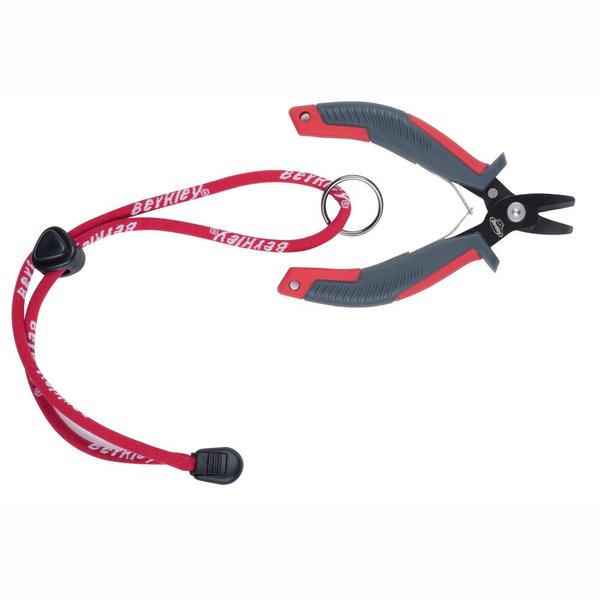 Berkley XCD Superline Cutters, Serrated Carbon Steel Jaws and Corrosion Resistant Coating, Easily Cut Through Braided and Fused Superlines, Ergonomic Co-Molded Handle