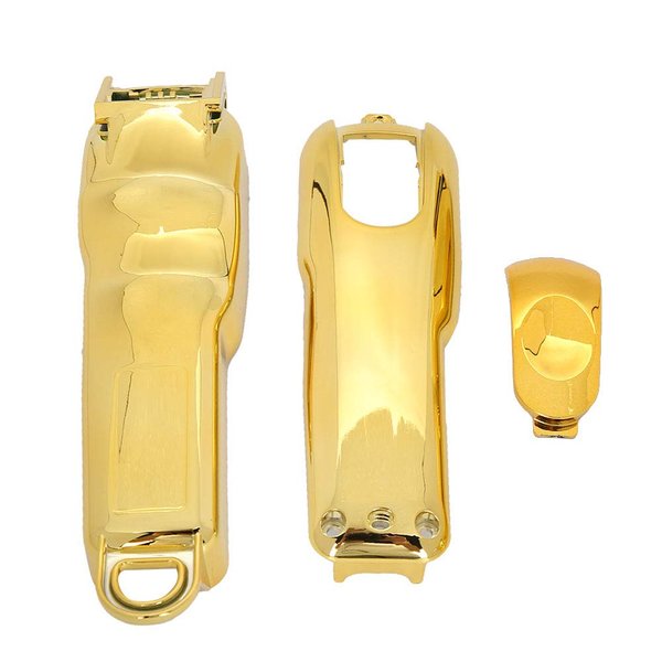 EVTSCAN Hair Clipper Replacement Cover Electric Hair Cutter Trimmer Cover Shell for WAHL 8418/8591(Tyrant Gold)