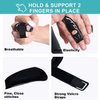 VHOPMORE Finger Splint, Thumb Splint Brace for Finger Support, Trigger Mallet Finger Splints Wraps for Arthritis Sport Injuries Adjustable Finger Sleeves for Sports Basketball Volleyball Tennis - M