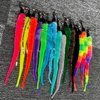 YUBONUS Cat Worm Toy Refills Cat Wand Toys Replacement, Cat Teaser Toy, Cat Wand Toy Worm Refill for Cat Wand (16Pcs Worm Refills)