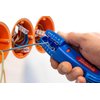 WEICON Cable Stripper No. S 4-28 Multi | Integrated Stripping Function | High Safety | Adjustable Cutting Depth | for Round Cables | Working Range 4-28 mm Ø
