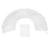 Bezall 50Pcs Sheer Organza Bags 4x6 Inch, White Wedding Party Favor Bags with Drawstring, Jewelry Gift Bags Christmas Candy Pouches