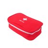 PAXLAMB First Aid Bag First Aid Kit Empty Medical Storage Bag Red Trauma Bag for Emergency First Aid Kits Car Workshop Cycling Outdoors (Red Handle)